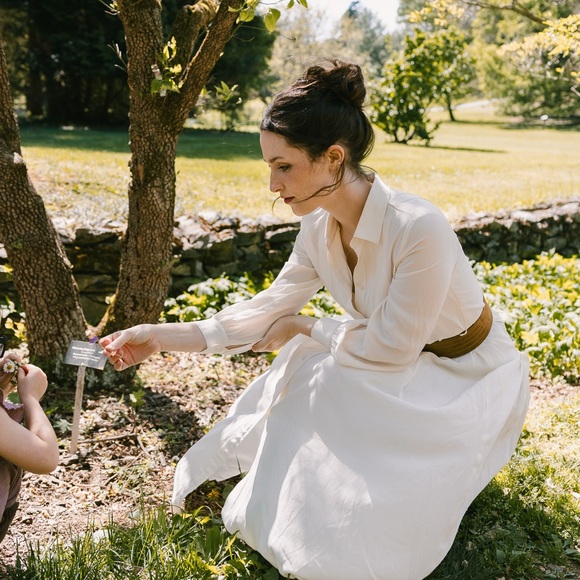 J. Crew Drapey Pleated Shirt-Dress - Picture 3 of 3
